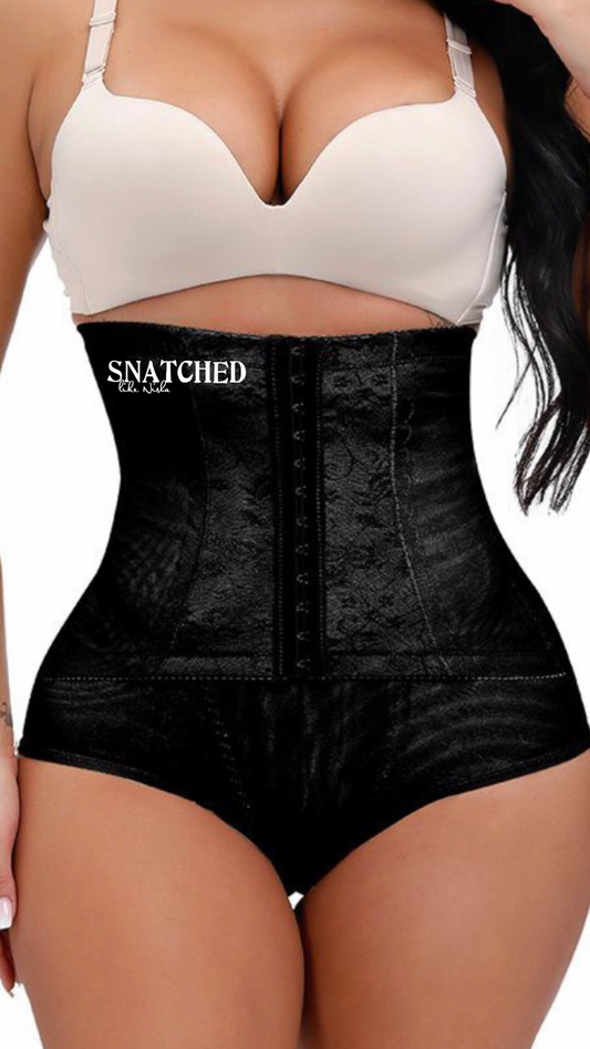 SLN Control Panties with Waist Trainer Black Medium