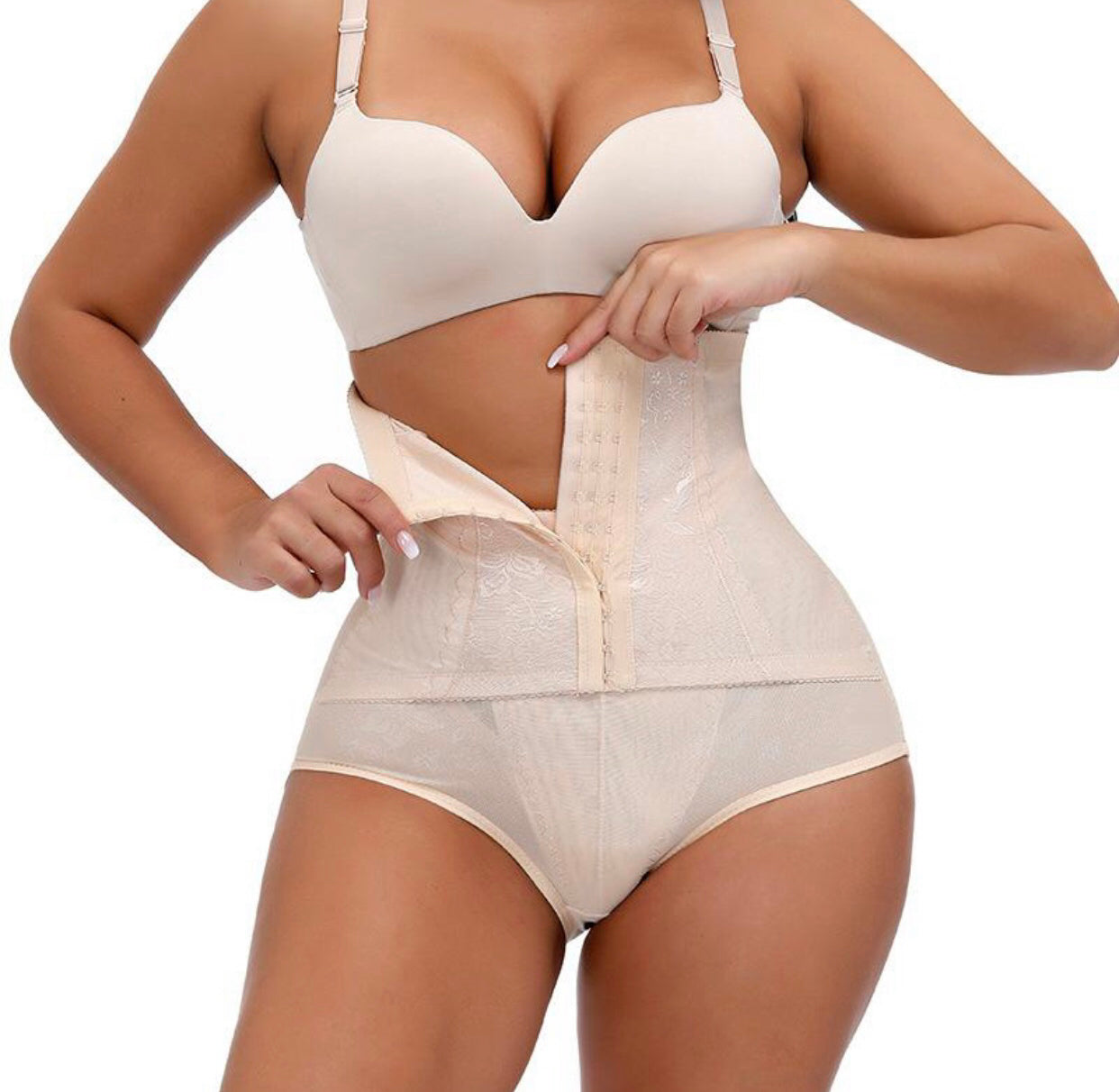SLN Control Panties with Waist Trainer Nude X~Large